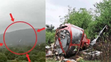 Hyderabad News | bound helicopter crashes in Pune; 4 occupants survive mishap