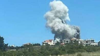 Two killed in Israeli airstrike on Lebanese town