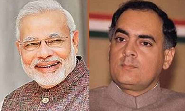 PM Modi pays tributes to Rajiv Gandhi on 80th birth anniversary