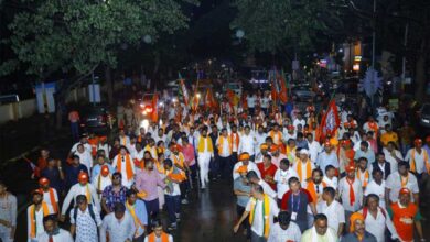 BJP-JD(S)' week-long protest march seeking CM's resignation ends with rally