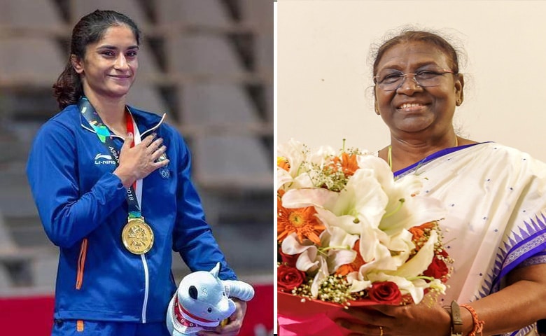 Vinesh Phogat remains champion in hearts of 1.4 billion people: President Droupadi Murmu