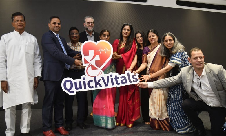 World's First AI & Deep Learning Powered Health Monitoring App “Quick Vitals” Launched in Hyderabad