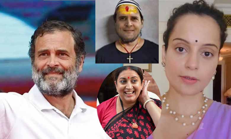 Kangana Sparks Controversy with Morphed Image of Rahul Gandhi: Takes Over Smriti Irani’s Role as BJP's Critic