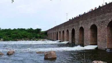 Hyderabad News | Flood Waters Begin to Reach Hyderabad’s Twin Reservoirs Himayat Sagar and Osman Sagar Amidst Continued Rains