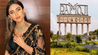 Hyderabad News | Krystle D'Souza starts shooting for next project at Ramoji film city, gives a sneak peek