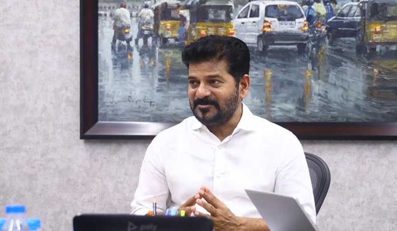 REVANTH REDDY LEAVES FOR US 1 Telangana News | Korean Tech Giants Plan Expansion in State