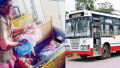 Telangana News | RTC Conductor Helps Woman Deliver Baby Girl Onboard Bus