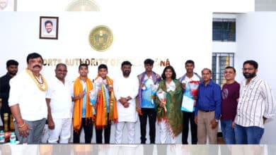 Telangana's Junior Swimmers Honored at Felicitation Ceremony for National Success