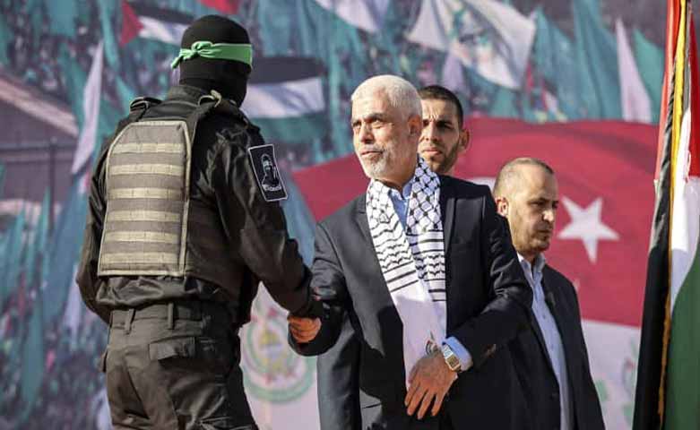 Hamas power centre back in Gaza after Sinwar announced as political head