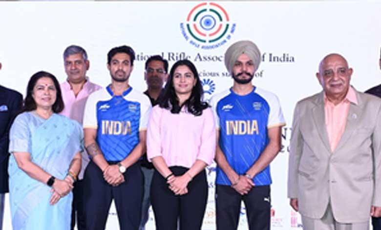 NRAI felicitates history-making Indian Olympic shooting squad; Manu, Sarabjot, Swapnil presented cash awards