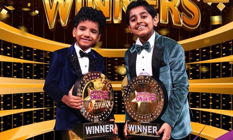 Atharv Bakshi and Avirbhav S win 'Superstar Singer 3'