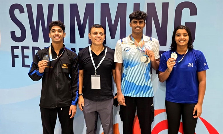 Medal Highlights from 40th Sub Junior and 50th Junior National Aquatic Championship 2024 in Bhubaneshwar