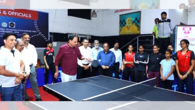 Thrilling Matches Mark the 4th Telangana State Ranking Table Tennis Tournament 2024