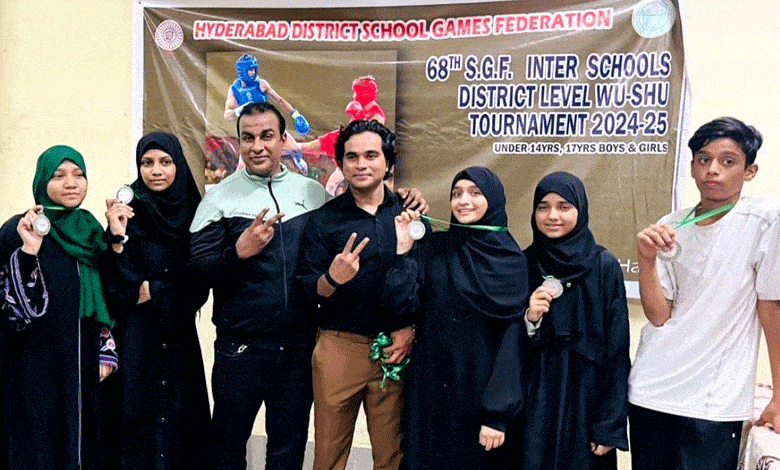 Iqra Islamic International School Shines at 68th SGF Inter-School District Wushu Tournament 2024