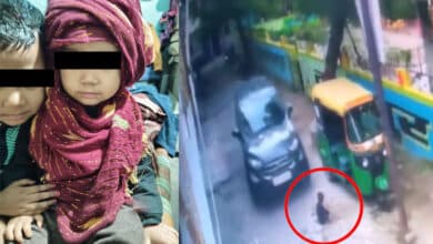 CCTV Footage Captures 3-Year-Old Girl Being Crushed by Neighbor’s Car in Kanpur