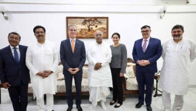 US envoy to India Eric Garcetti meets Cong chief Kharge