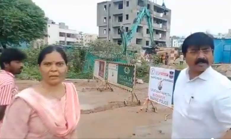 Hyderabad: Apartment Demolished in Madapur; Residents in Tears