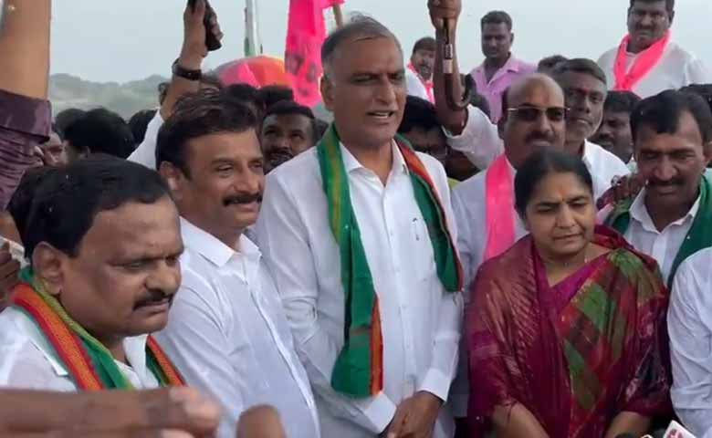 Mallanna Sagar Reservoir Looks Like a Sea, Fills Hearts with Joy: Harish Rao