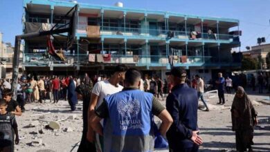 5 Palestinians killed in Israeli attack on school in Gaza