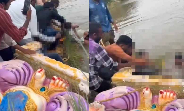 Telangana News | Tragedy Strikes During Ganesh Immersion: Two Youths Lose Their Lives