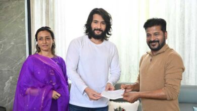 Superstar Mahesh Babu Meets Revanth Reddy, Donates ₹50 Lakh for Flood Victims