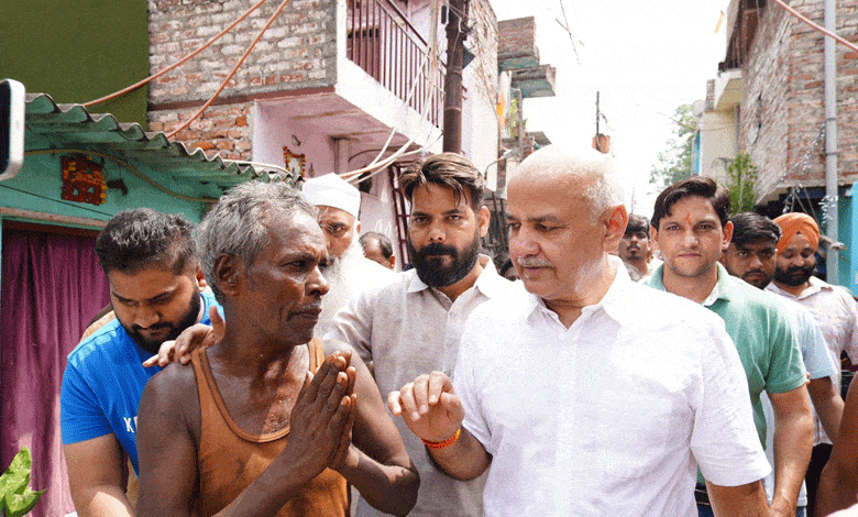 AAP will fight to save houses facing eviction in Delhi's Madras Camp: Manish Sisodia