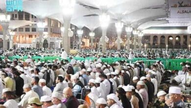 5.7 million Pilgrims Visit Masjid-e-Nabawi in One Week