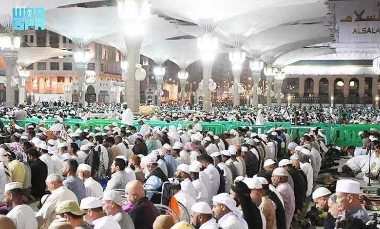 5.7 million Pilgrims Visit Masjid-e-Nabawi in One Week