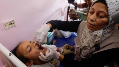 Polio vaccine campaign begins in Gaza a day before fighting is expected to pause