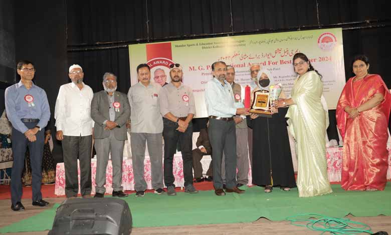 Teachers Honored with 'M.G. Patel National Award for Exemplary Teacher' in Jaisinghpur