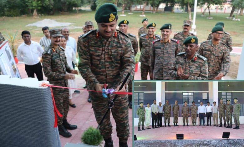 Indian Army Unveils MP's First 3D-Printed Barrack: A Landmark Collaboration with IIT Hyderabad, Simpliforge, and MES