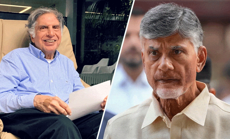 AP CM Chandrababu Naidu to pay homage to Ratan Tata in Mumbai