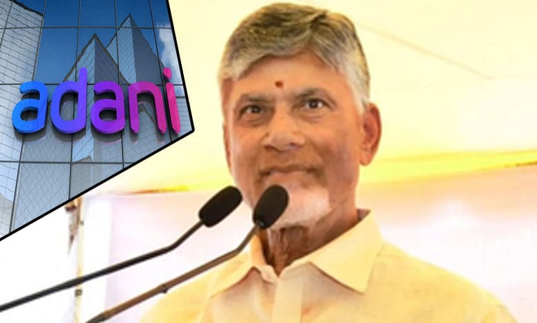 CM Naidu discusses investment opportunities with Adani Group