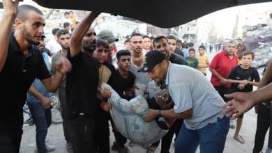 Three Palestinians killed in Israeli airstrike on refugee camp in Gaza