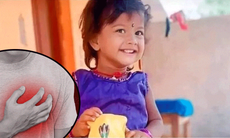 Five-Year-Old Girl Dies of Heart Attack in Telangana's Karimnagar District - Tragic Incident