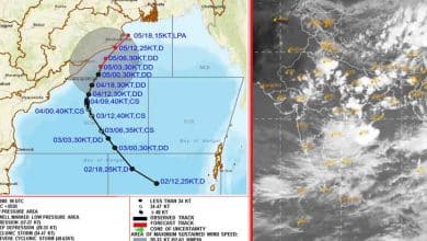 Cyclonic circulation lies over Southwest & Westcentral Bay of Bengal: Met