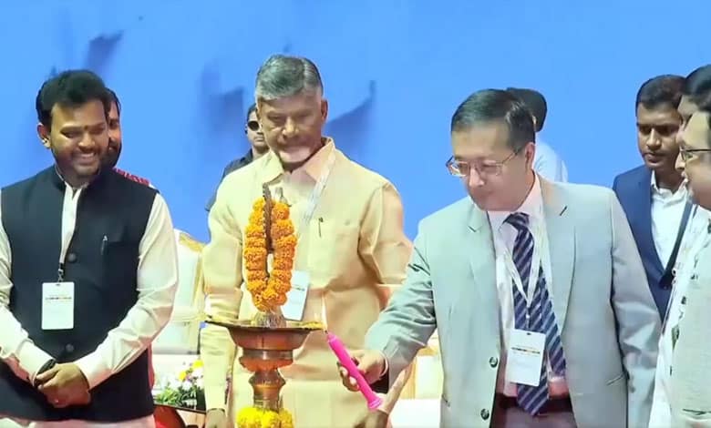 Chandrababu Naidu inaugurates two-day national drone summit in Amaravati