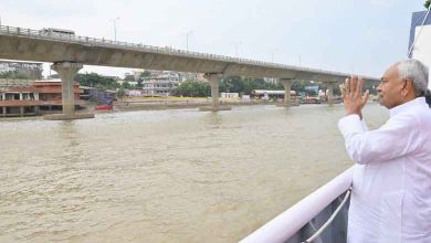 CM Nitish Kumar inspects Ganga Ghats, arrangements ahead of Chhath Puja in Patna