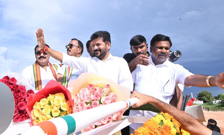 CM Revanth Reddy Lays Foundation for Multiple Development Projects in Kondareddypally