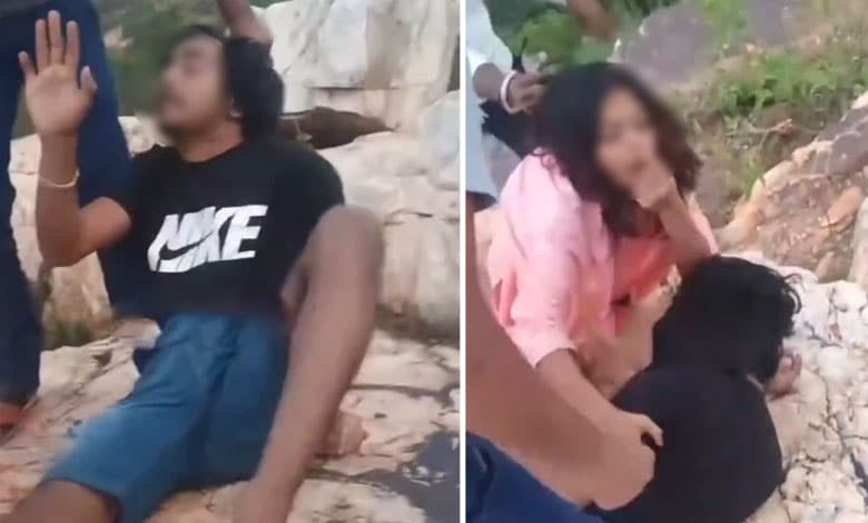 Brutal Assault on Young Couple: Disturbing Video Sparks Outrage