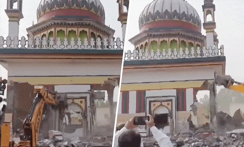 Uttarakhand: Bulldozer Demolishes Dargah, Video Goes Viral