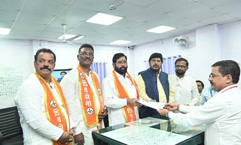 Eknath Shinde files nomination from Kopri-Pachpakhadi assembly seat