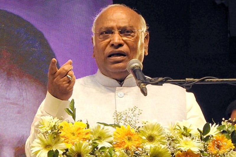 BJP is 'party of terrorists': Congress chief Mallikarjun Kharge