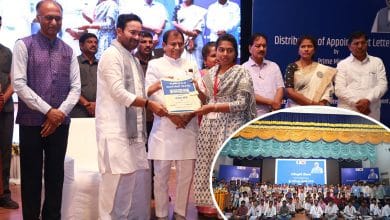 Kishan Reddy hands over 154 job letters to new recruits of Central govt