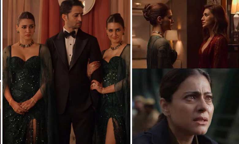 Kriti plays good and bad in double role, Kajol stuns as police inspector in ‘Do Patti’ trailer