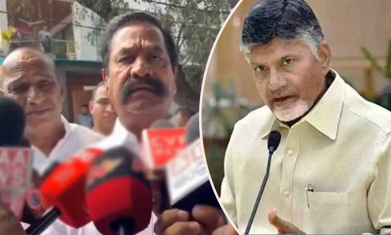 BRS MLAs Malla Reddy, Marri Rajasekhar Reddy, and Former MLA Teegala Krishna Reddy Meet AP CM Chandrababu Naidu