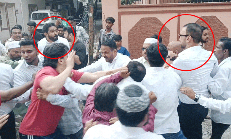 Big Breaking: Political Tensions Escalate, AIMIM and Congress Clash in Nampally