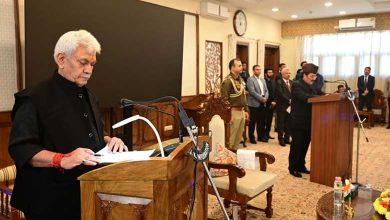 Jammu and Kashmir: Mubarak Gul Sworn in as Interim Speaker at Raj Bhavan