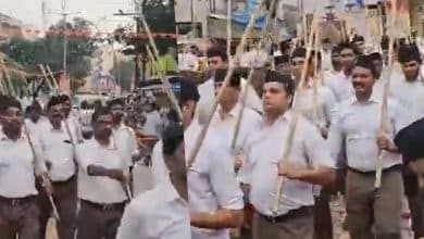 RSS Conducts Rally in Gudimalkapur and Surrounding Areas