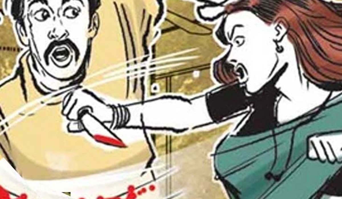 Wife Severely Injures Husband Following Dispute in Nagarkurnool